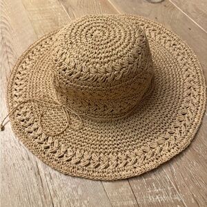 Capelli Womens Vintage Y2k Straw Sun Hat One Size EUC